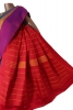 Pure Handloom Thread Muppagam Three Color Kanjeevaram Silk Saree